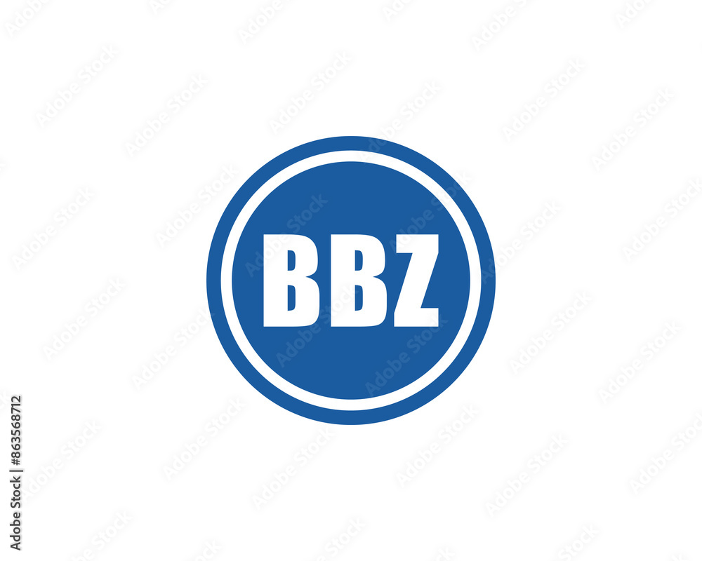 BBZ logo design vector template BBZ logo design vector template
