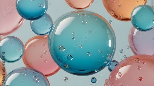 background with bubbles