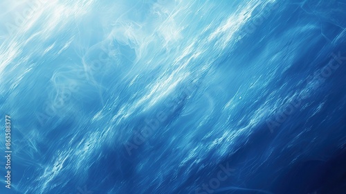 A blue and white striped background with a blue and white color scheme