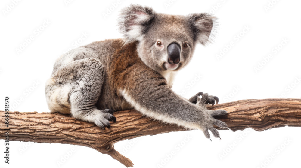 Naklejka premium Koala animal mammal on transparent background