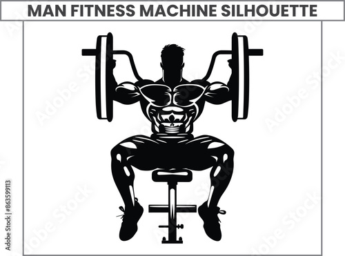 Sport man exercises in gym on fitness Phil heath's tricep dips machine silhouette Multifunctional gym equipment vector Pressure for chest, legs, arms, and shoulders. Pulldown,  Workout, Exercise, Gym