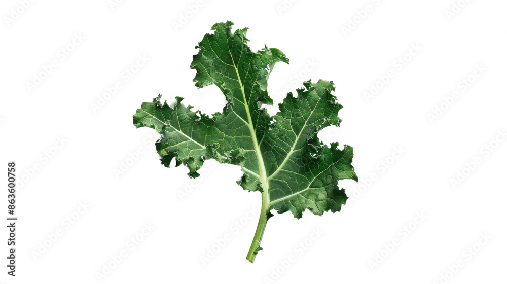 Naklejka premium Leaves on transparent background