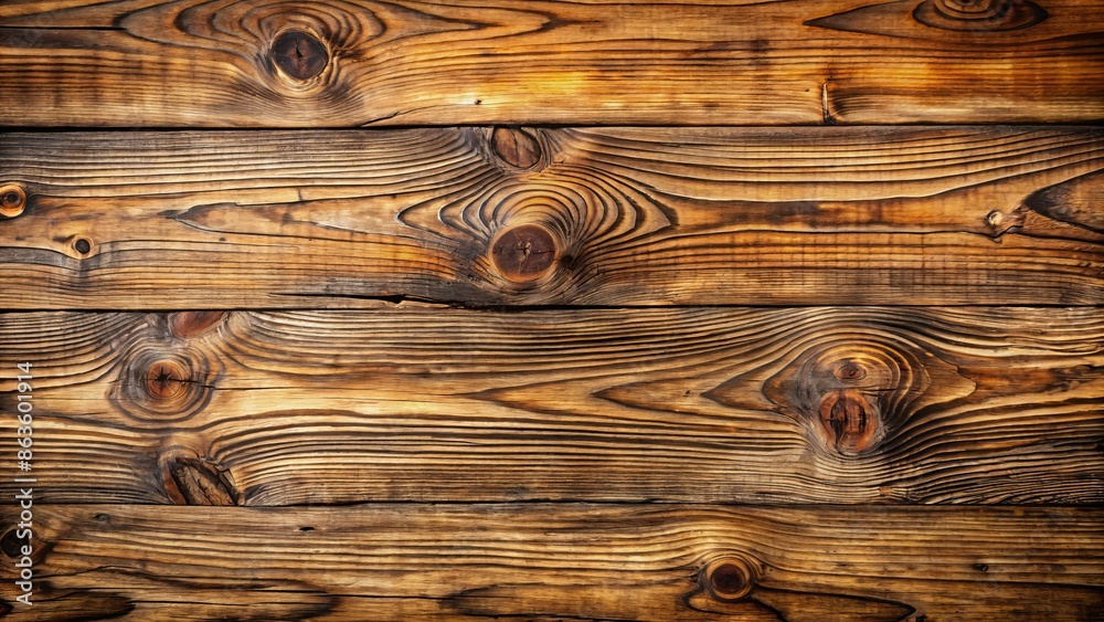 Weathered wooden surface with intricate knots and natural patterns, featuring a distressed brown texture with cracks, ideal as a rustic background element. Weathered wooden surface with intricate knots and natural patterns, featuring a distressed brown texture with cracks, ideal as a rustic background element.