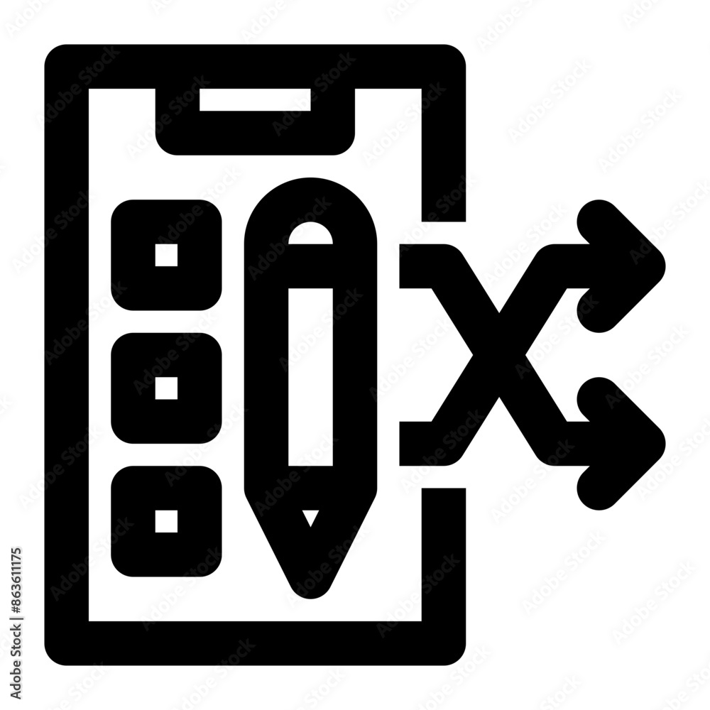 change order, reorder, order, change management, changing, check list outline icon change order, reorder, order, change management, changing, check list outline icon