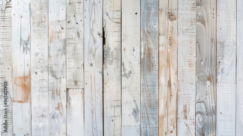 White wood plank texture background. Vintage wooden board wall hardwoods decoration