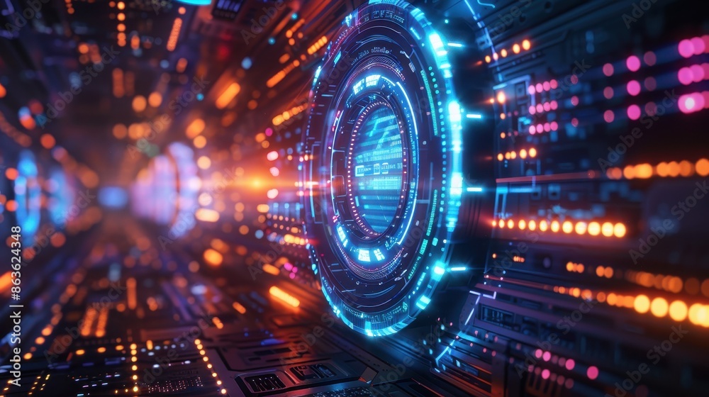 Stock Image visual technology Stock Image visual technology