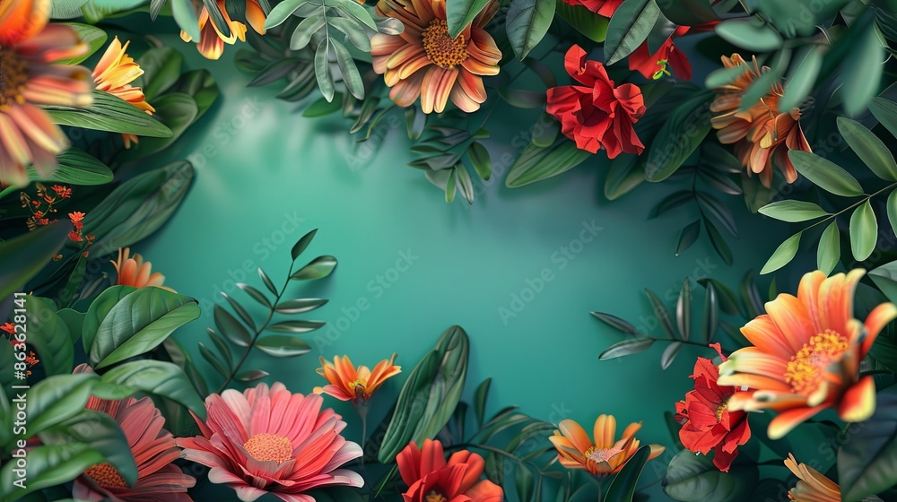 floral wallpaper background