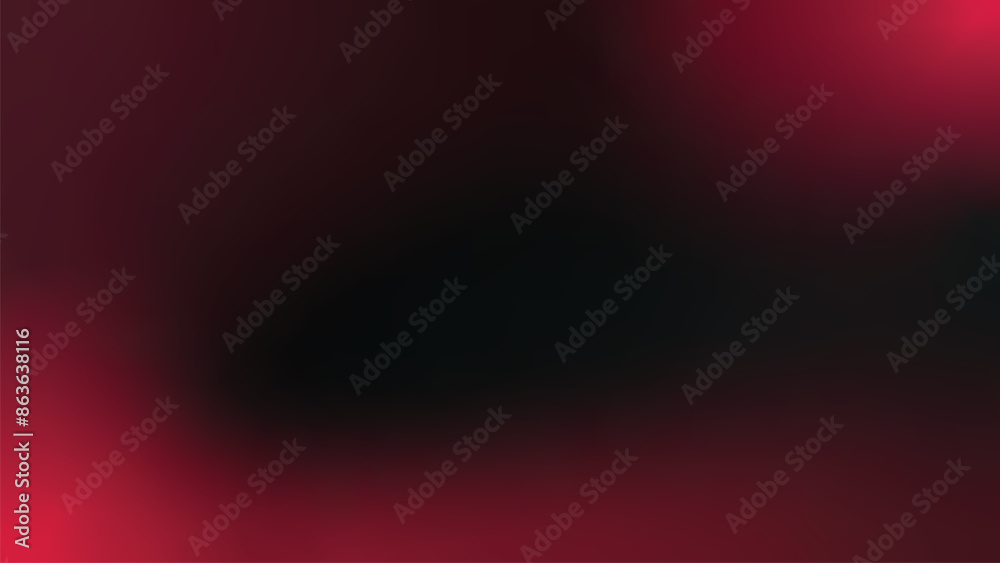 Glowing red curve on a black background, futuristic design style. Vector illustration Glowing red curve on a black background, futuristic design style. Vector illustration