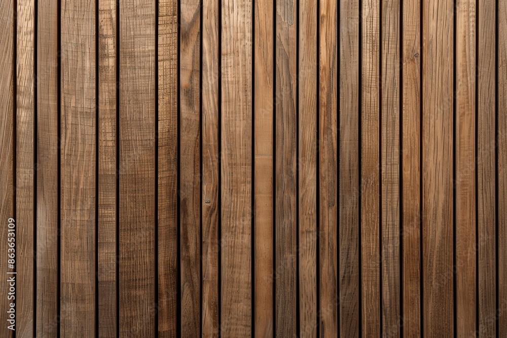 A vertical background of brown wood with thin grooves, straight lines and even spaces. The wall is made from natural oak, the grain has visible patterns. The texture resembles an old wooden surface. T A vertical background of brown wood with thin grooves, straight lines and even spaces. The wall is made from natural oak, the grain has visible patterns. The texture resembles an old wooden surface. T
