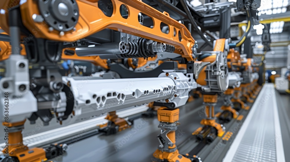 Robotic Teamwork Precision Engineering in Action Assembly of HeavyDuty Vehicle Suspension System Robotic Teamwork Precision Engineering in Action Assembly of HeavyDuty Vehicle Suspension System