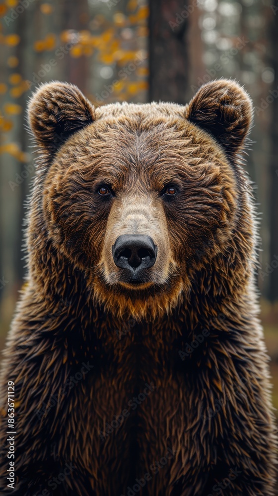 A geometric vector bear, using hexagons and triangles to form its shape. A geometric vector bear, using hexagons and triangles to form its shape.
