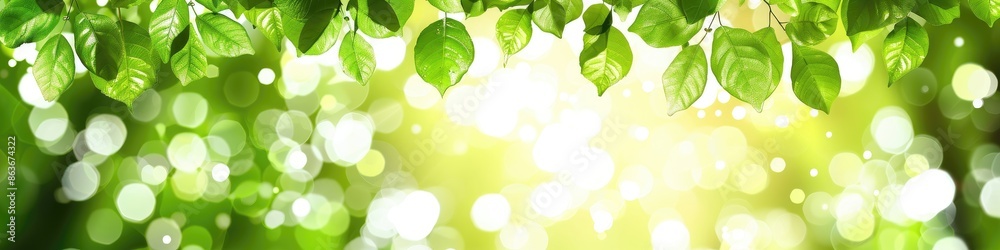 A green leafy tree with a bright sun shining through the leaves A green leafy tree with a bright sun shining through the leaves