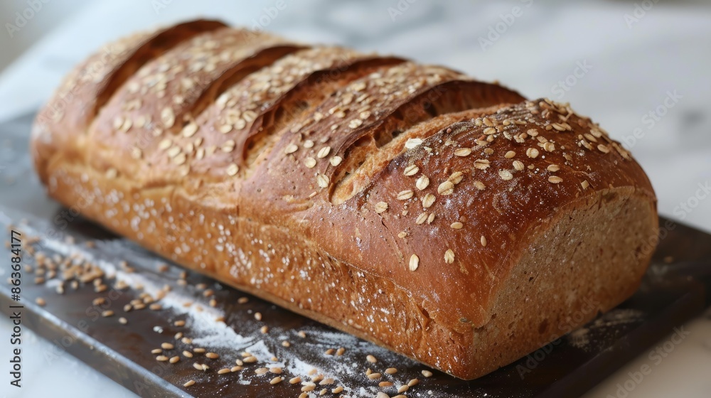 Healthy bakery item whole grain bread Healthy bakery item whole grain bread