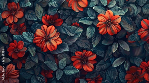 floral wallpaper background