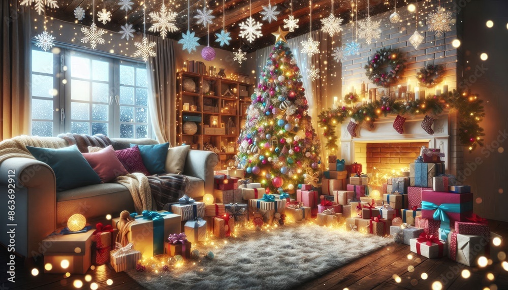 Christmas room Christmas room