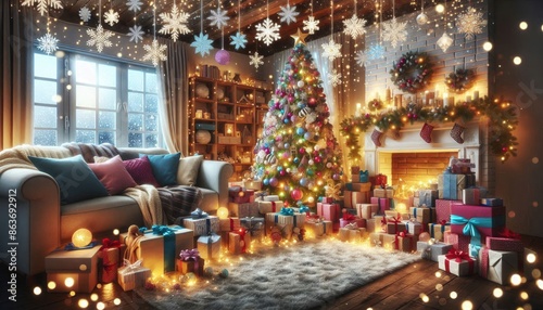 Christmas room