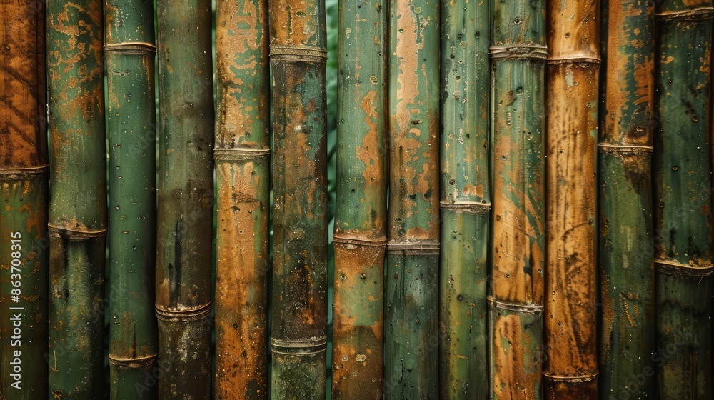 Bamboo texture background coming from natural