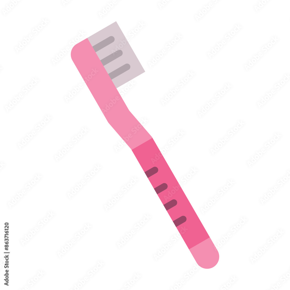 Toothbrush flat icon