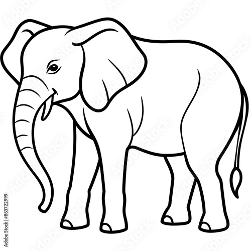 elephant cartoon illustration