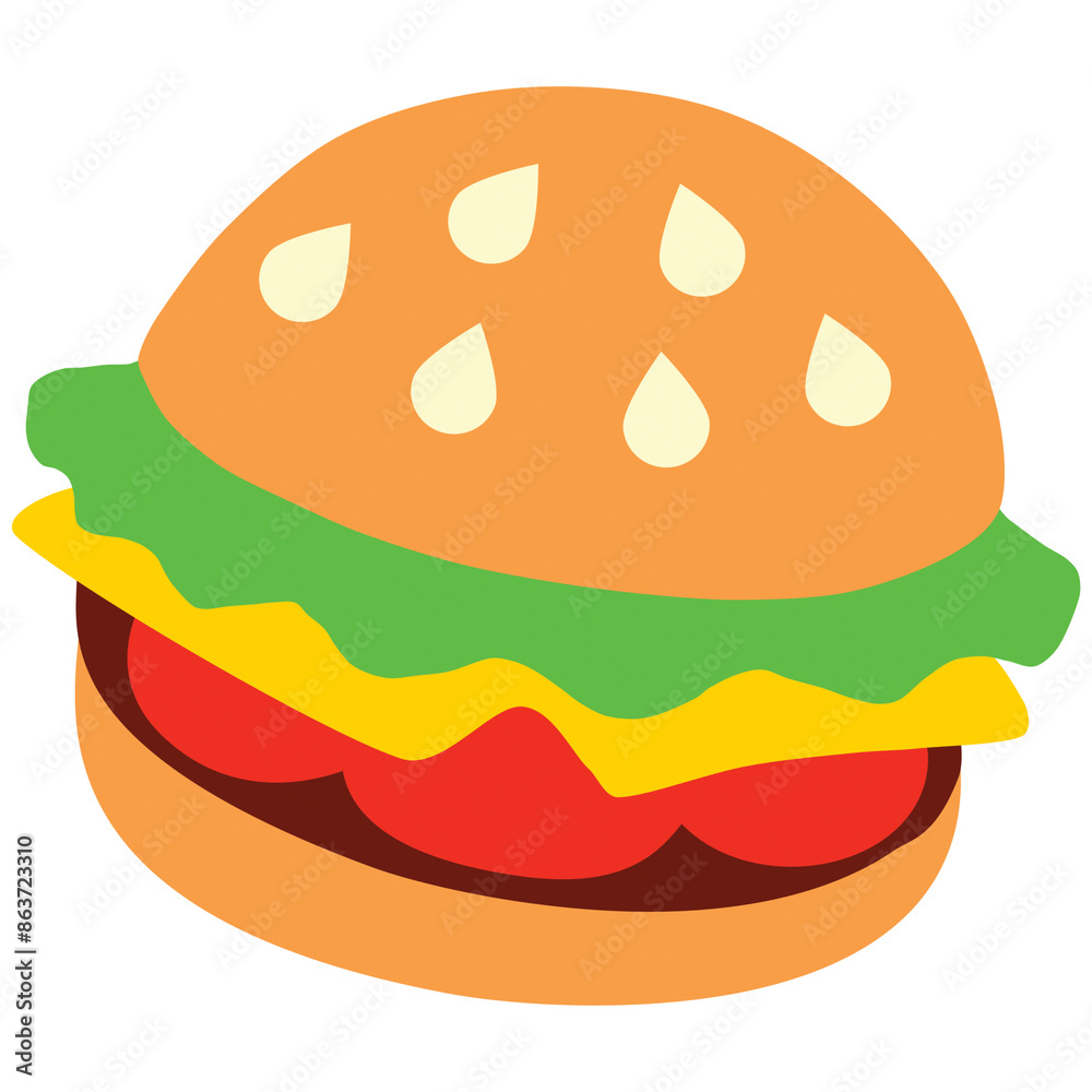 set of fast food, hotdog, Hamberger, cake, pizza, French fries set of fast food, hotdog, Hamberger, cake, pizza, French fries