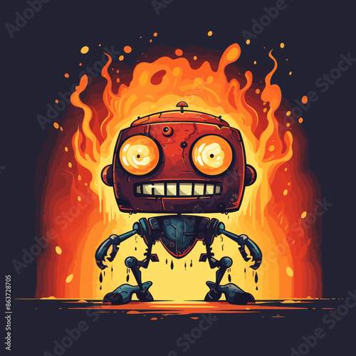 Fire robot