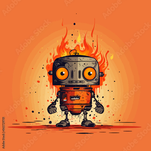 Fire robot