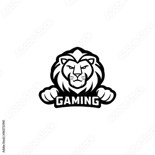 Gaming lion logo