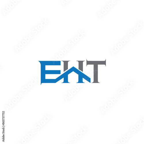 eht logo , EHT letter logo design vector, EHT initial letter logo design vector template.