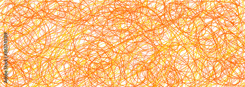 Colored tangled pattern. Abstract chaotic texture. Background with lines and waves. Art creation