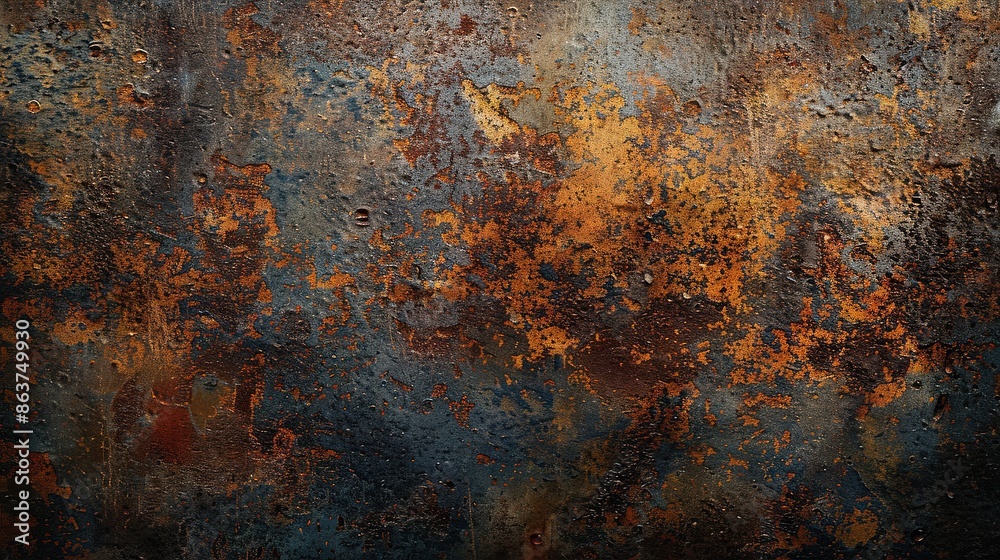 Rusty Metal Texture with Corrosion and Patina Rusty Metal Texture with Corrosion and Patina