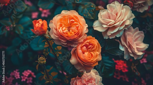 floral wallpaper background