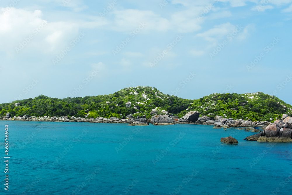 island and ocean background island and ocean background