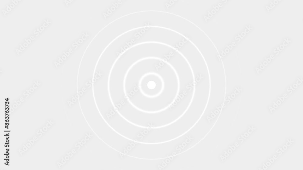 Digital Radio wave circle background. Radio frequency signal 4k animation video. Digital Radio wave circle background. Radio frequency signal 4k animation video.