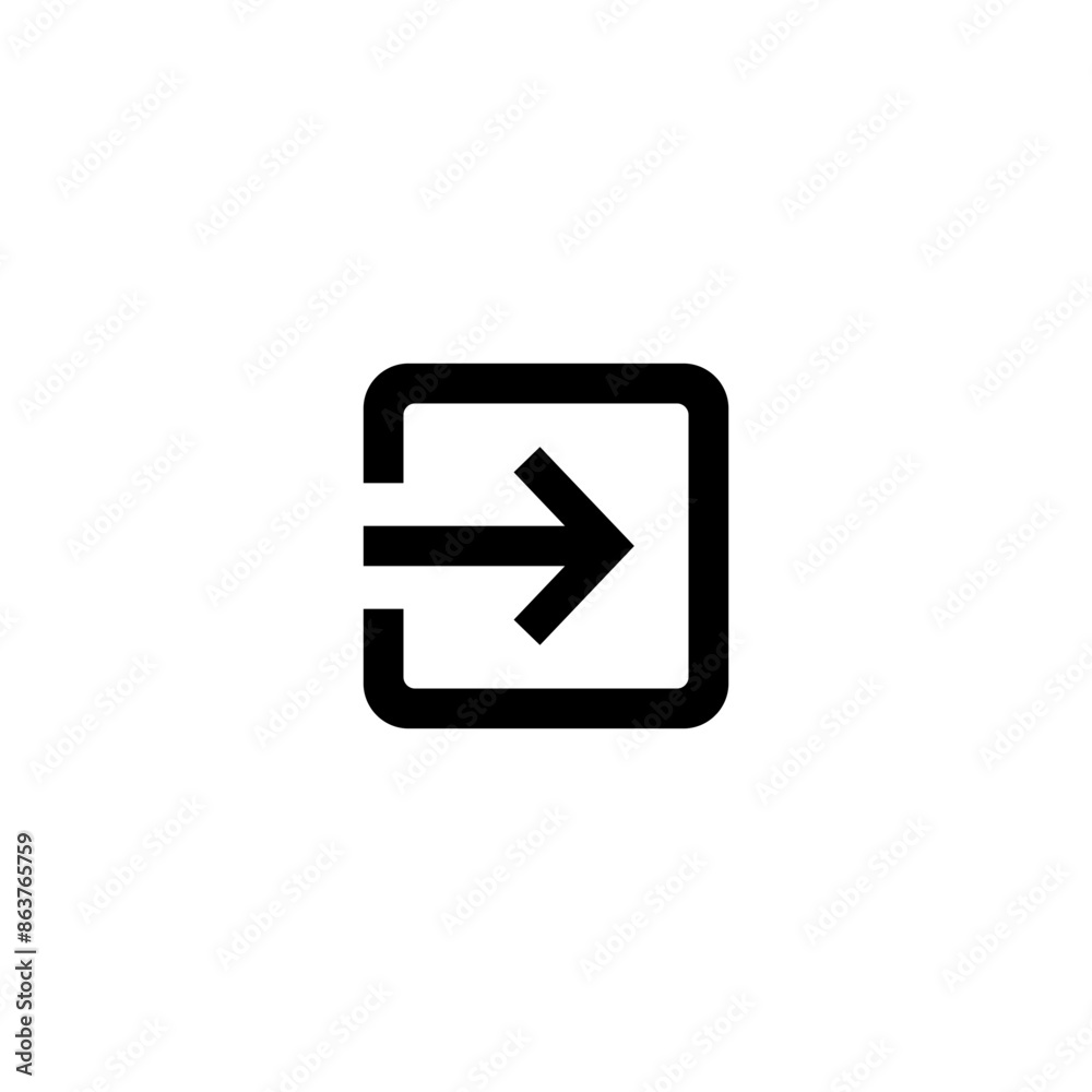 Entrance Arrow Icon Entrance Arrow Icon