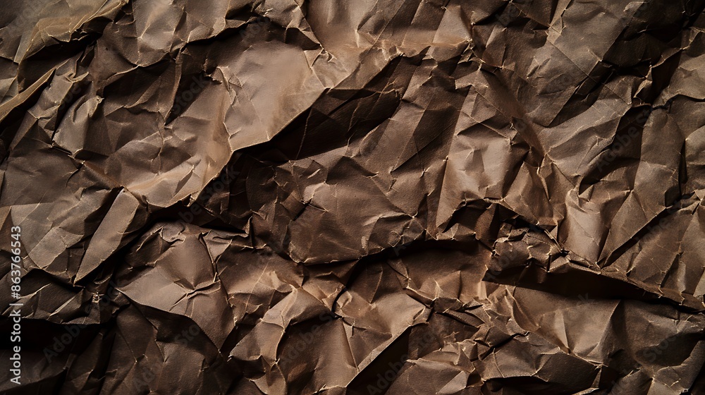 A Crumpled Dark Brown Paper Texture Background : Suitable for Be Used as a Background in Any Project (Print, Graphic Design, Web Design, as Photo Overlays and also As a Mask to Fill Any Shape or Text) A Crumpled Dark Brown Paper Texture Background : Suitable for Be Used as a Background in Any Project (Print, Graphic Design, Web Design, as Photo Overlays and also As a Mask to Fill Any Shape or Text)