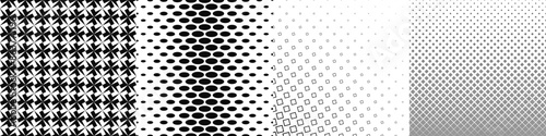 Black and white pattern collection
