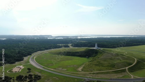 Wright Brothers Memorial, Outer Banks Drone Footage
