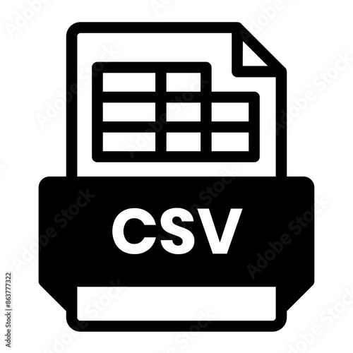 File Document Doc Folder CSV