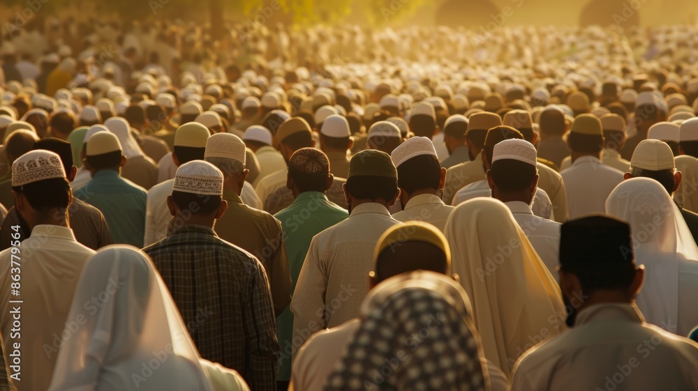 Obraz premium Holy Days of Islam .Hajj.