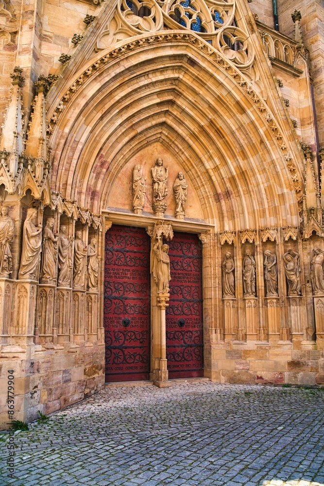 Erfurt Dom St. Marien Portal Gotik Thüringen Deutschland Erfurt Dom St. Marien Portal Gotik Thüringen Deutschland