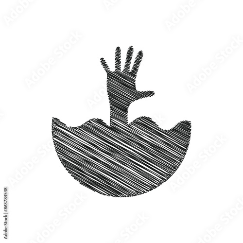 World Drowning Prevention Day Hand Drawing Vector
