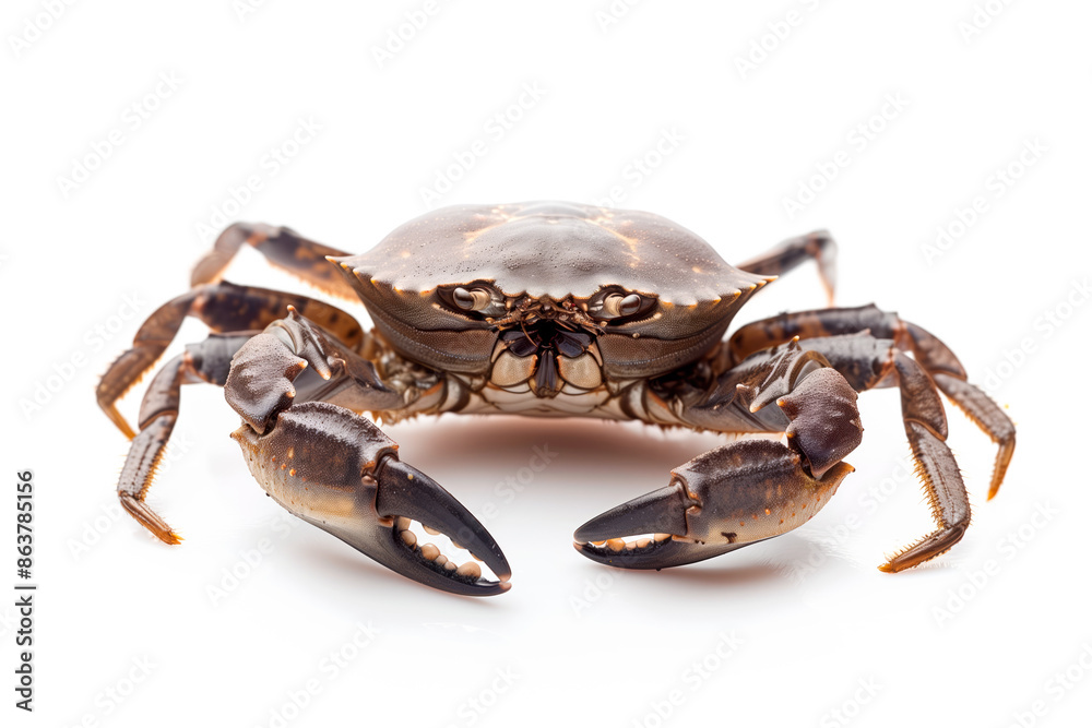 Rock Crab isolated on white background Rock Crab isolated on white background