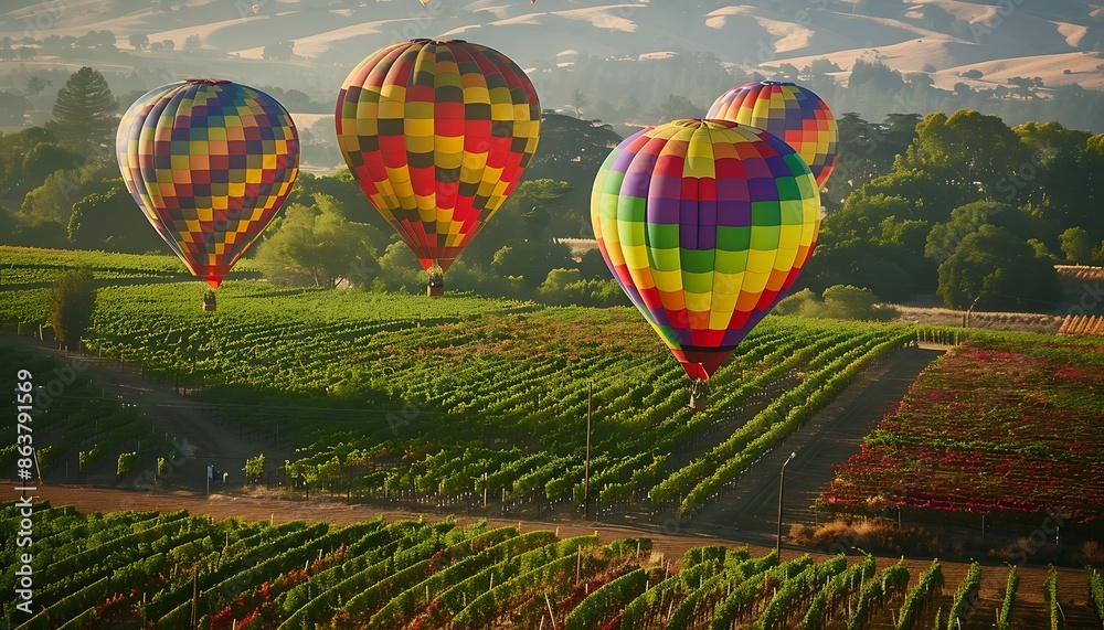 Obraz premium hot air balloon