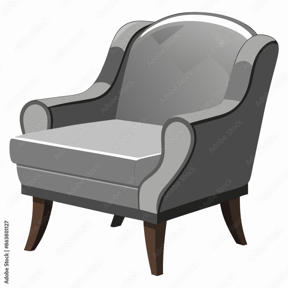 gray chair clipart cartoon Illustration drawing gray chair clipart cartoon Illustration drawing
