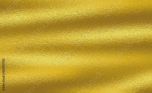 Vector gold foil texture background. Abstract gradient bright and shiny light reflection rough texture surface. Vector illustration for background, backdrop, web, wallpaper, print and design artwork.