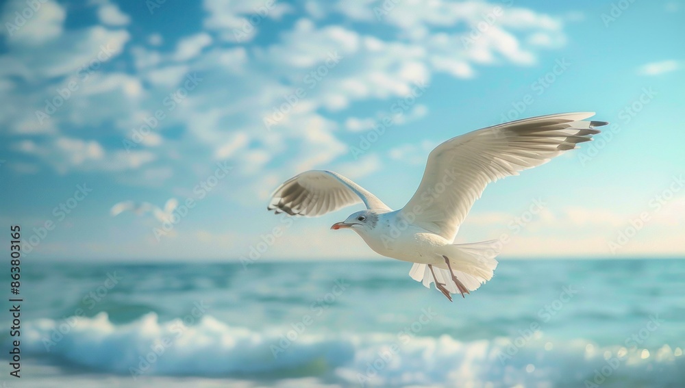 Seagulls soar as she smiles, a symphony of freedom echoing across the shore. Seagulls soar as she smiles, a symphony of freedom echoing across the shore.