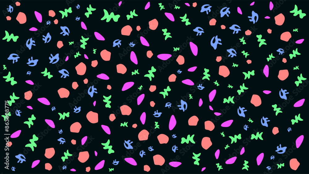 SEAMLESS HAND DRAWN DOODLE BLOB SHAPES PATTERN TEXTURE COLORFUL TEMPLATE ABSTRACT BACKGROUND TRENDY DESIGN VECTOR SEAMLESS HAND DRAWN DOODLE BLOB SHAPES PATTERN TEXTURE COLORFUL TEMPLATE ABSTRACT BACKGROUND TRENDY DESIGN VECTOR