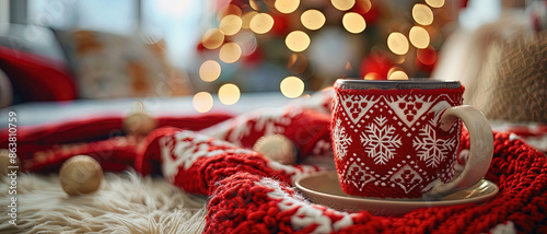 Wallpaper Mural Warm Cozy Ambience of Christmas Night Background Wallpaper Torontodigital.ca