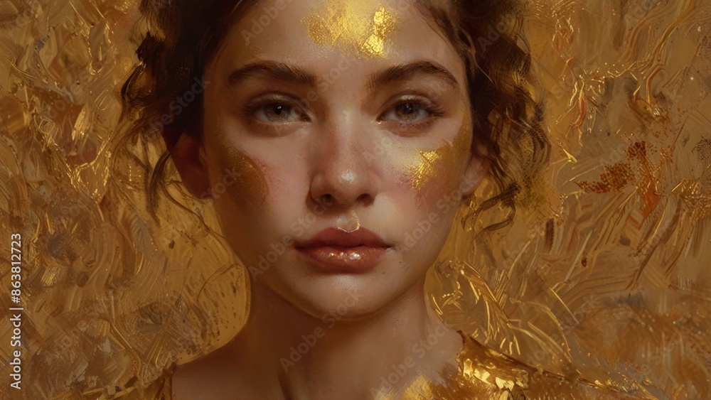 Golden Aura Portrait Golden Aura Portrait