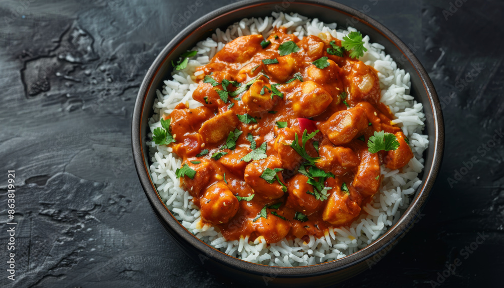Chicken Tikka Masala with Rice Chicken Tikka Masala with Rice